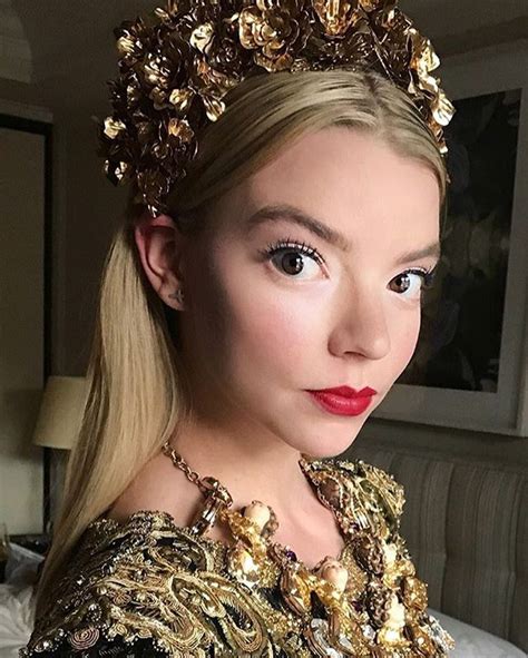 Anya Taylor-Joy is a talented and versatile actress, who has garnered international acclaim for her captivating performances in both film and television. . Anya taylor joy instagram